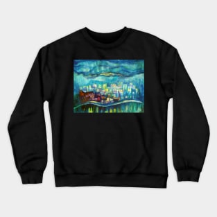 The Capital of the County or a Twisted Provincial Town Crewneck Sweatshirt